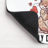 Funny Eichhörnchen Tier kann Easi nicht widerstehe Mousepad (Ecke)