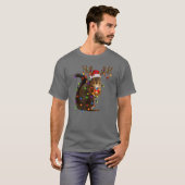 Funny Eichhörnchen Weihnachten Rein Weihnachtsbele T-Shirt (Vorne ganz)