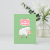 Funny Eid Mubarak Feiertagspostkarte (Stehend Vorderseite)