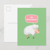 Funny Eid Mubarak Feiertagspostkarte (Vorne/Hinten)
