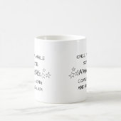 Funny einmal in der Zeit Kaffee Tasse (Mittel)