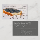 Funny einzigartiger Yoga-Lehrer individuell anpass Visitenkarte (Vorne/Hinten)