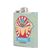 Funny El Luchador Mexican Lucha Libre Tequila Flachmann (Links)