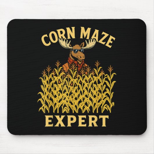 Funny Elche Maze Maze Experte Fall Kids Halloween Mousepad (Vorne)