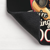 Funny Election 2024 Retro Sie essen die Hunde Mousepad (Ecke)