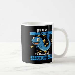 Funny Electric Eel Kostüm Design Tierliebhaber El Kaffeetasse