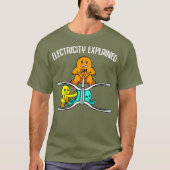 Funny Electric Erklärter Physik Lehrer Nerd T-Shirt (Vorderseite)