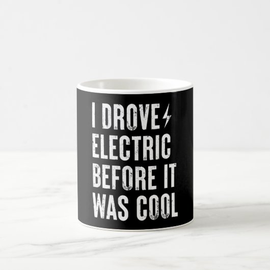 Funny Electric Vehicles EV Car Gift Kaffeetasse (Mittel)
