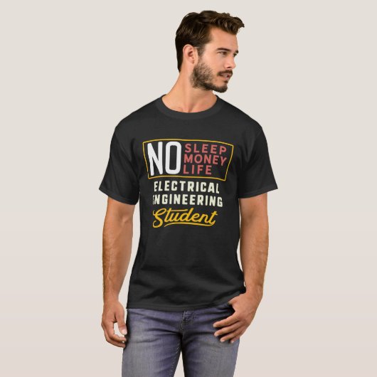Funny Electrical Engineering Major Student Shirt G (Vorne ganz)