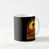 Funny Electrical Lineman Electrician Electrical Kaffeetasse (VorderseiteRechts)