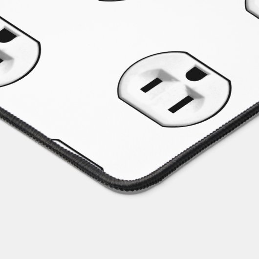 Funny Electrical Outlets Elektrische Geschenke Ide Schreibtischunterlage (Ecke)