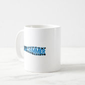 Funny Electrical Squeezy Hammer Coffee Tasse (Vorderseite Links)