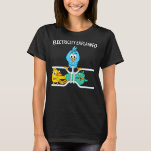 Funny Electrician for Men Electrical Motor T-Shirt