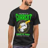 Funny Electrician Gift Electrical Engineer Lineman T-Shirt (Vorderseite)
