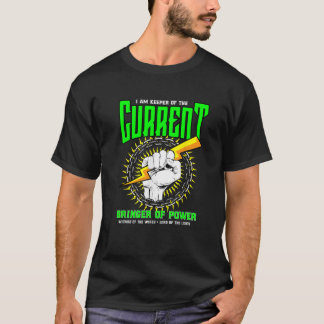 Funny Electrician Gift Electrical Engineer Lineman T-Shirt