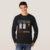 Funny Electrician Pub T-Shirt (Vorne ganz)