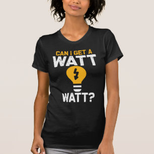 Funny Electrician Watt Pub Elektrotechnik T-Shirt