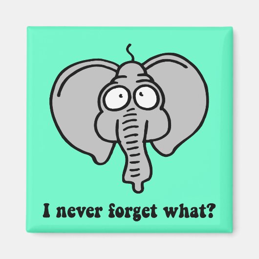 Funny Elefant Magnet (Vorne)