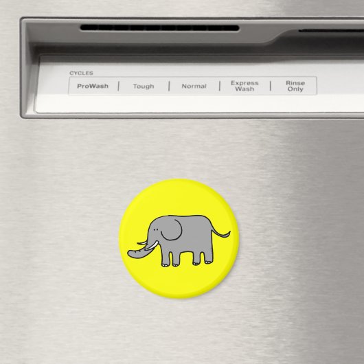 Funny Elefant Magnet (In Situ (Geschirrspüler))