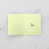 Funny Elefant und Herz-viel Glück Karte (Innenseite)