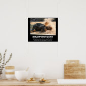 Funny Elephant, DISAPPOINTMENT (nicht Höckentag) Poster (Küche)