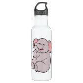 Funny Elephant Edelstahlflasche (Vorderseite)