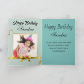 Funny Elephant Happy Birthday Card Karte (Innenseite)