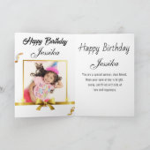 Funny Elephant Happy Birthday Card Karte (Innenseite)