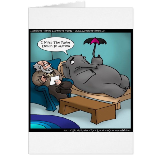 Funny Elephant in Therapy (Vorne)