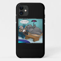 Funny Elephant in Therapy iPhone 5/5S Fall
