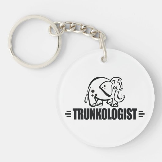 Funny Elephant Schlüsselanhänger (Vorderseite)