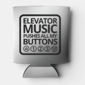 Funny Elevator Music drückt alle meine Tasten Dosenkühler (Vorderseite)