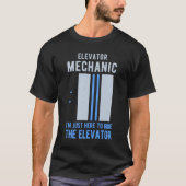 Funny Elevator T-Shirt (Vorderseite)