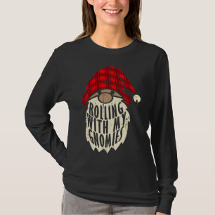 Funny Elf Bard Weihnachtsgnomies Matching Family T-Shirt