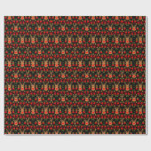 Funny Elf Christmas Wrapping Geschenkpapier (Flach)