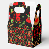 Funny Elf Christmas Wrapping Geschenkschachtel (Geöffnet)