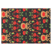 Funny Elf Christmas Wrapping Tischdecke (Vorderseite (Horizontal))