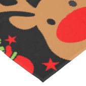Funny Elf Christmas Wrapping Tischdecke (Schrägansicht)