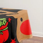 Funny Elf Christmas Wrapping Tischdecke (Beispiel)
