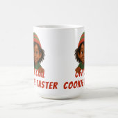 Funny Elf Faces | Official Cookie Tester Christmas Kaffeetasse (Mittel)