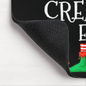 Funny Elf Family Christmas Creative Elf Sweater Me Mousepad (Ecke)