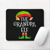 Funny Elf Family Christmas Grandpa Elf Sweater Mat Mousepad (Mit Mouse)