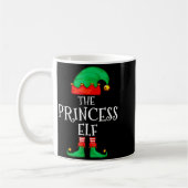 Funny Elf Family Christmas Princess Elf Sweater Me Kaffeetasse (Links)