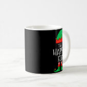 Funny Elf Family Christmas The Happy Elf Sweater M Kaffeetasse (VorderseiteRechts)