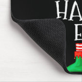 Funny Elf Family Christmas The Happy Elf Sweater M Mousepad (Ecke)