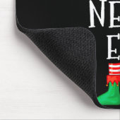 Funny Elf Family Christmas The Nerd Elf Sweater Me Mousepad (Ecke)