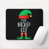Funny Elf Family Christmas The Nerd Elf Sweater Me Mousepad (Mit Mouse)