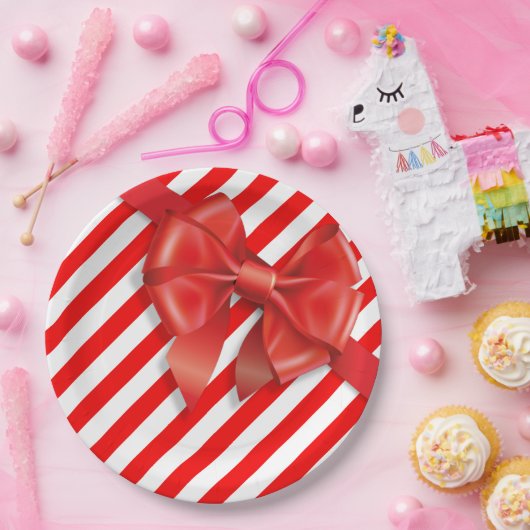 Funny Elf Legs Christmas | North Pole Mischief Pappteller (Party)