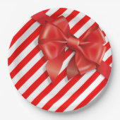 Funny Elf Legs Christmas | North Pole Mischief Pappteller (Vorderseite)