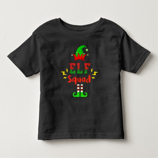 FUNNY ELF SQUAD - CHRISTMAS FUN T - Shirt (Vorderseite)